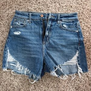 American Eagle Outfitters Light Blue Denim Shorts